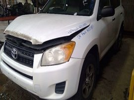 2009 TOYOTA RAV4 WHITE 2.5L,AT,AWD.  Z24897